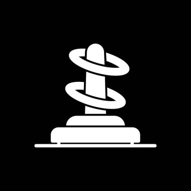 halka atma simgesi, vektör illüstrasyonu 