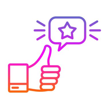 el simgesi, vektör illüstrasyonu