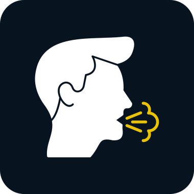 Kafasında sakalı olan bir adam.