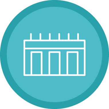 Yapı ikonunun vektör illüstrasyonu