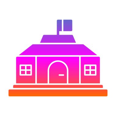 ev simgesi vektör illüstrasyonu