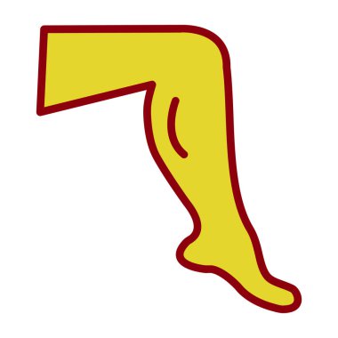 Bir çizgi roman konuşmasının izole edilmiş sarı çizgi film tasarımı ögesi