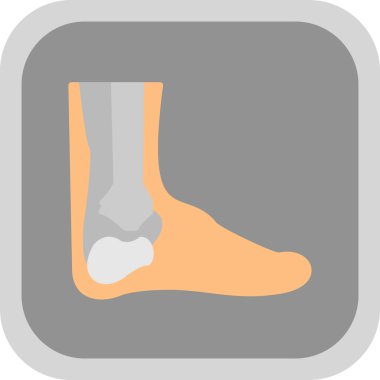 bacak vektör simgesi. illüstrasyon tasarım elemanları grafiği.