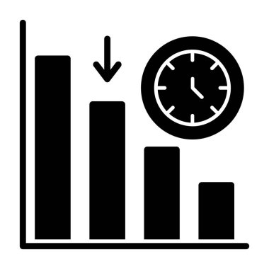 iş simgesi vektör illüstrasyonu