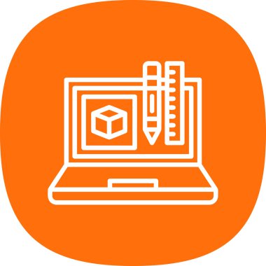 seo modern simgesinin vektör illüstrasyonu