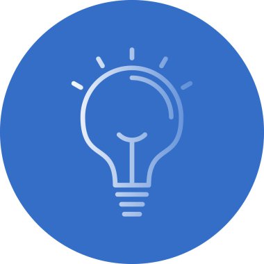 ampul simgesi vektör illüstrasyonu 