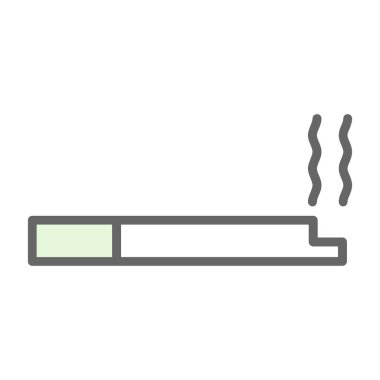 sigara ikonu vektör illüstrasyonu