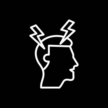 modern b eksikliği simgesi beyin vektör çizim