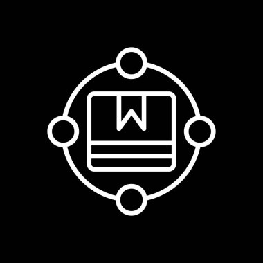 Seo simgesinin vektör illüstrasyonu