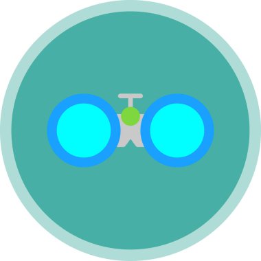 Dürbün simgesi, logo illüstrasyonu