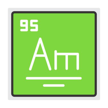 Bir gazın modern simgesinin vektör illüstrasyonu