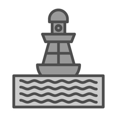 Simge vektör çizim şamandıra 