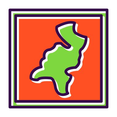 Bir poster için vektör illüstrasyonuName