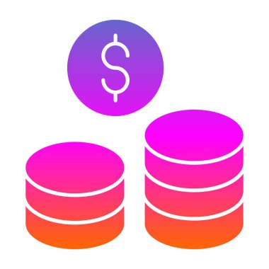 para para para simgesi beyaz arkaplanda izole. Bankacılık para birimi işareti. Para sembolü. Değişken rastgele dinamik şekiller. vektör.