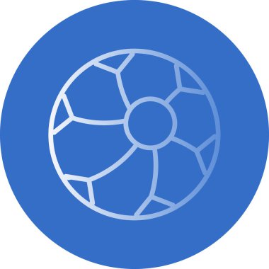 ağ için top ikonu vektör simgesi