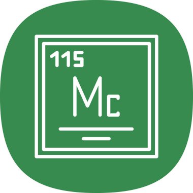 Modern bir simgenin vektör illüstrasyonu