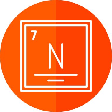 Tek bir izole edilmiş hayır simgesinin vektör çizimi