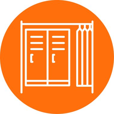 Mobilya simgesinin vektör illüstrasyonu