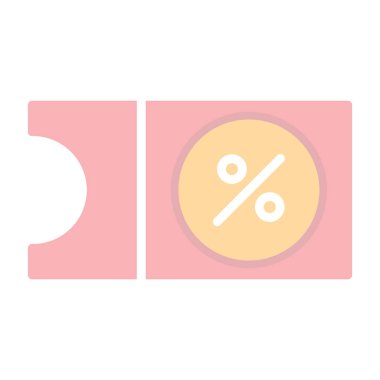 yüzde işareti vektör simgesi