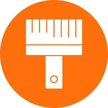 Tarak. Web simgesi basit illüstrasyon