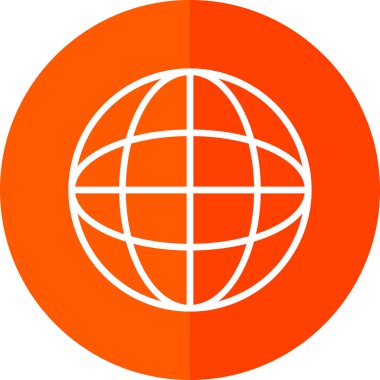 küresel dünya vektör simgesi