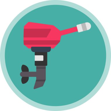 araba tamir aracı simgesi düz biçimli