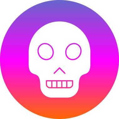 Cadılar Bayramı ikon vektör illüstrasyonu