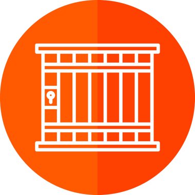 Modern simgenin vektör illüstrasyonu