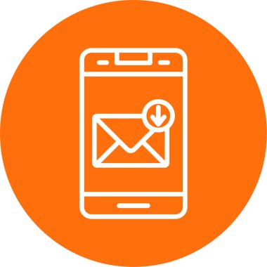 Posta simgesinin vektör illüstrasyonu