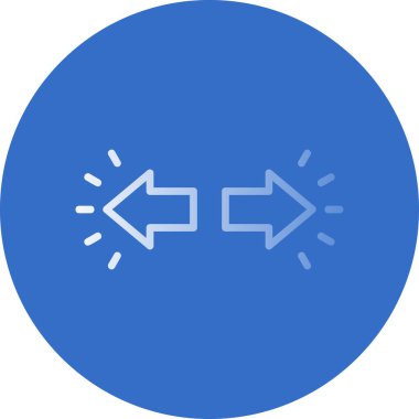 ok simgesi vektör illüstrasyonu