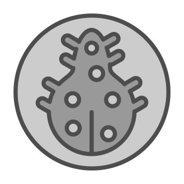 Virüs bakteri virüs simgesi