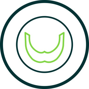 Benzersiz Mıknatıs Vektörü Kabartma Simgesi