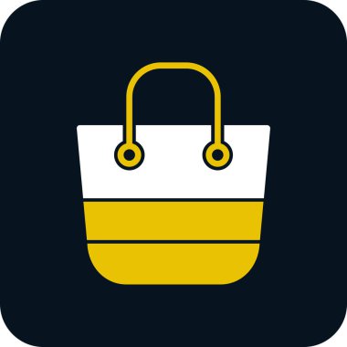 alışveriş poşeti vektör simgesi