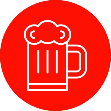 Bira simgesi, anahat stili 