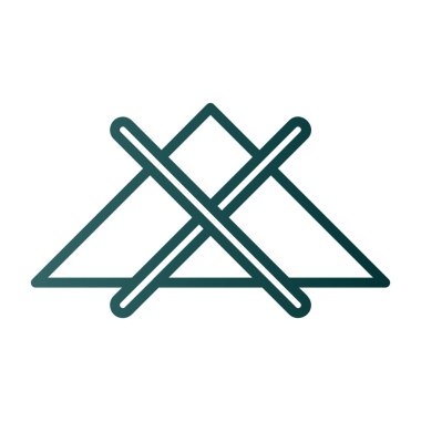 üçgen vektör illüstrasyonu