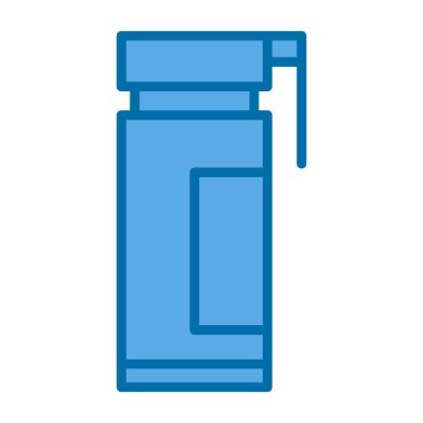 Şişe simgesinin vektör illüstrasyonu 