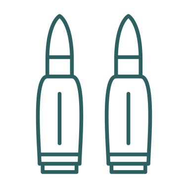 kurşun simge vektör çizim