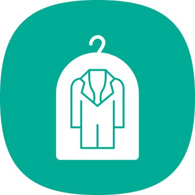 Gelinlik. Web simgesi basit illüstrasyon