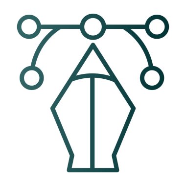 ağ bağlantısı simgesi vektörü. İnce çizgi işareti. izole edilmiş sınır sembolü çizimi