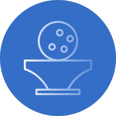 Gıda simgesinin vektör illüstrasyonu