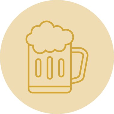 Bira simgesi, anahat stili 