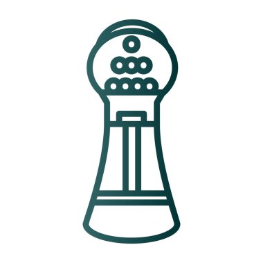 Modern simgenin vektör illüstrasyonu