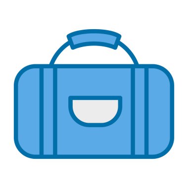 evrak çantası ikonu vektör illüstrasyonu