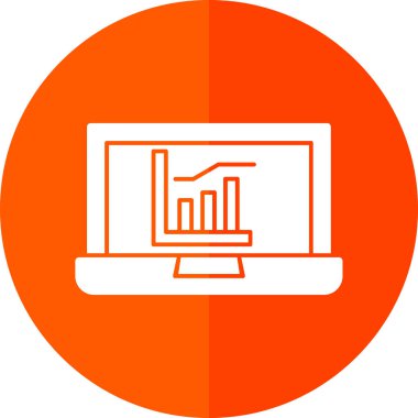 Seo simgesinin vektör illüstrasyonu