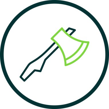 Vektör Tasarımı Axe Simgesi Biçimi