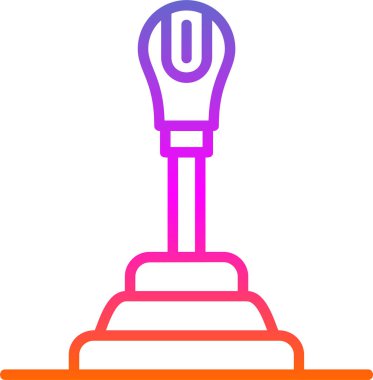 Ampul. Web simgesi tasarımı illüstrasyonu