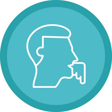 Sorusu olan adamın vektör illüstrasyonu