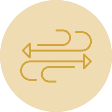 ok simgesi vektör illüstrasyonu