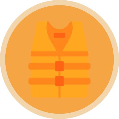 yelek simgesi, vektör biçimi