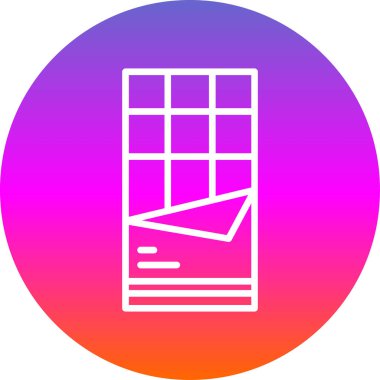 Yapı simgesinin vektör illüstrasyonu